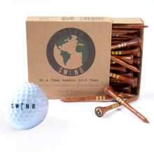 Load image into Gallery viewer, limited edition classic bamboo golf tees