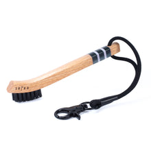 Load image into Gallery viewer, Hickory Wood Golf Brush Black & White