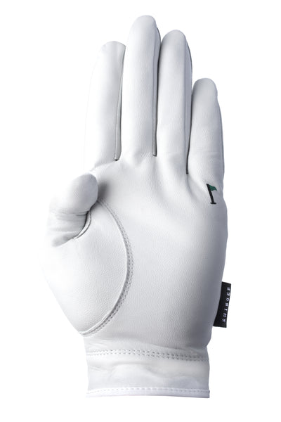white golf glove