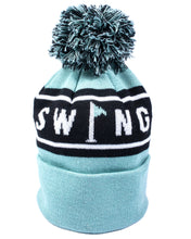 Load image into Gallery viewer, green bobble hat
