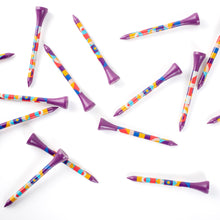 Load image into Gallery viewer, Canvas Collection 70mm Bamboo Golf Tees Prism | 100pcs