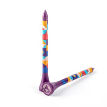 Load image into Gallery viewer, Canvas Collection 70mm Bamboo Golf Tees Prism | 100pcs