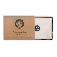 Load image into Gallery viewer, Golf Accessory Bag | Golf Tees & Valuables Pouch | Black & Off-White Options