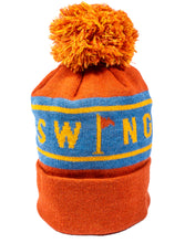Load image into Gallery viewer, orange bobble hat
