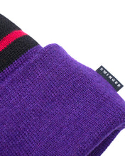 Load image into Gallery viewer, purple bobble hat