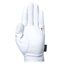 Load image into Gallery viewer, Red & Black Spray Cabretta Leather Golf Glove | High Quality Golf Glove