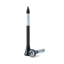 Load image into Gallery viewer, Send It Black & White 70mm & 38mm Bamboo Golf Tees | 30pcs