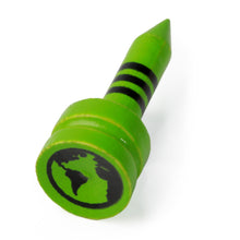 Load image into Gallery viewer, bamboo castle golf tees green