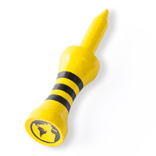 Load image into Gallery viewer, bamboo castle golf tees yellow
