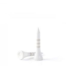 Load image into Gallery viewer, limited edition white classic bamboo golf tees