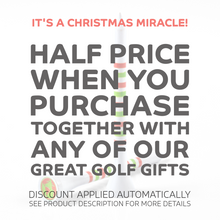 Load image into Gallery viewer, Candy Cane Christmas Edition 70mm Bamboo Golf Tees | 30pcs