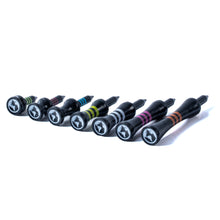 Load image into Gallery viewer, Mixed Bamboo Castle Golf Tees | 35pcs | Black Edition | All Sizes