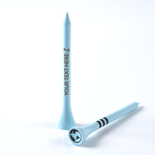 Load image into Gallery viewer, Personalised 70mm Bamboo Golf Tees | 30pcs | Choice of Colours