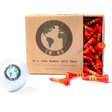 Load image into Gallery viewer, Dynamite 38mm Bamboo Golf Tees | 30pcs | Limited Edition
