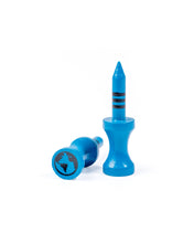 Load image into Gallery viewer, 38mm Bamboo Blue Castle Golf Tees | 30pcs | Full Colour Edition