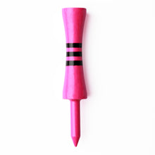 Load image into Gallery viewer, pink bamboo castle golf tees
