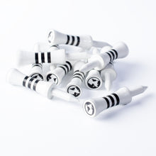 Load image into Gallery viewer, white bamboo castle golf tees