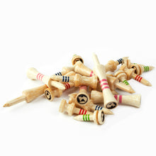 Load image into Gallery viewer, Bamboo golf tees