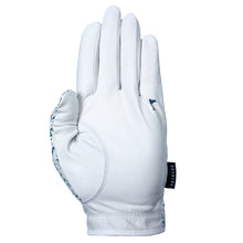 Load image into Gallery viewer, Blue &amp; Green Spray Cabretta Leather Golf Gove | High Quality Golf Glove
