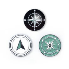 Load image into Gallery viewer, Green Swing Navigate Ball Marker | Choose From Three Designs
