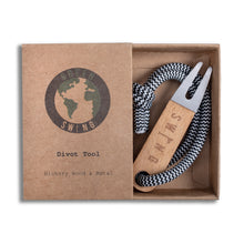 Load image into Gallery viewer, Green Swing Hickory Wood Divot Tool
