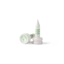 Load image into Gallery viewer, Breezy Limited Edition Green 25mm Bamboo Castle Golf Tees | 30pcs
