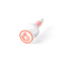Load image into Gallery viewer, Breezy Limited Edition Red 32mm Bamboo Castle Golf Tees | 30pcs
