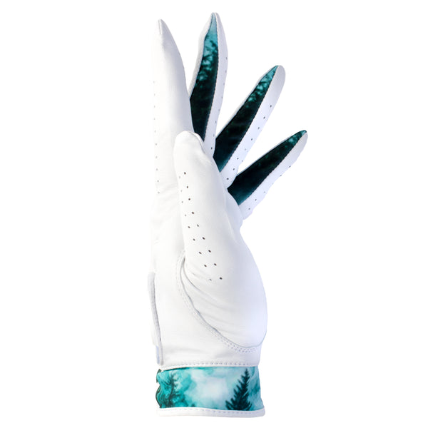 Forest Scene Cabretta Leather Golf Glove | High Quality Golf Glove