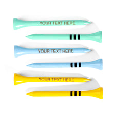 Load image into Gallery viewer, custom golf tees mixed colours
