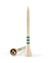 Load image into Gallery viewer, 70mm Bamboo Golf Tees | 30pcs | Natural Edition
