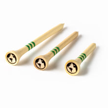 Load image into Gallery viewer, Mixed Bamboo Golf Tees - Green Swing
