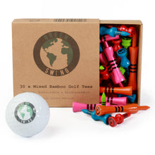 Load image into Gallery viewer, bamboo castle golf tees
