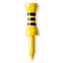 Load image into Gallery viewer, yellow bamboo castle golf tees
