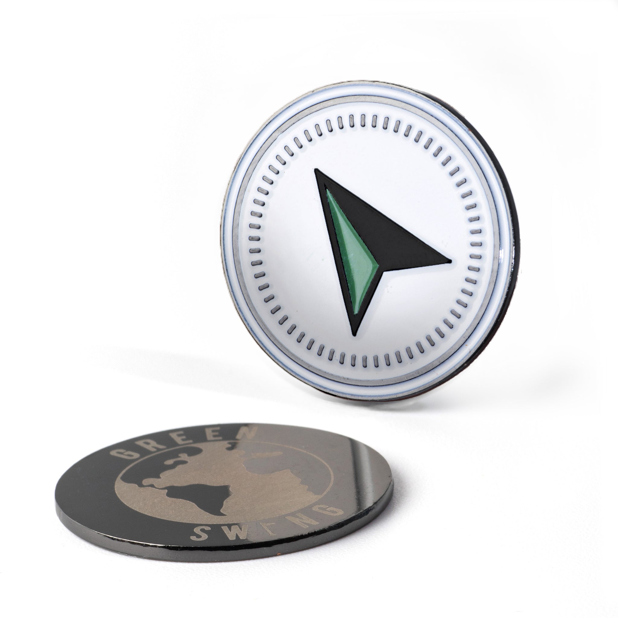 Green Swing Golf Ball Marker | Navigate The Green | Free UK