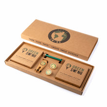 Load image into Gallery viewer, Bamboo Golf Tees &amp; Accessory Gift Box - Green Swing
