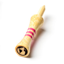 Load image into Gallery viewer, 60mm Bamboo Castle Golf Tees - Green Swing
